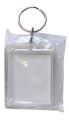 12 Plastic photo holder keyrings Part No.314